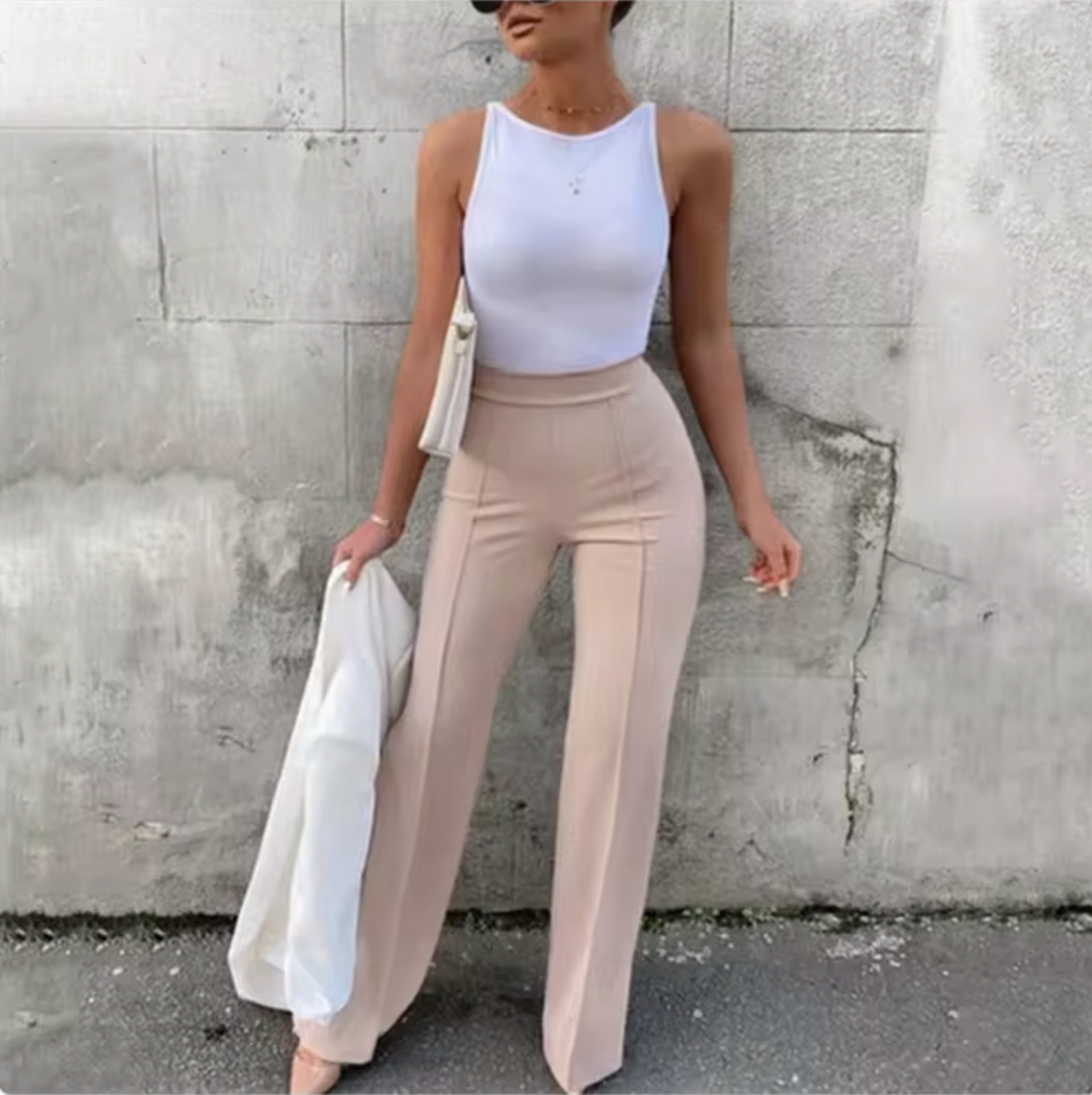 Pantalones Mujer Acampanados Casual