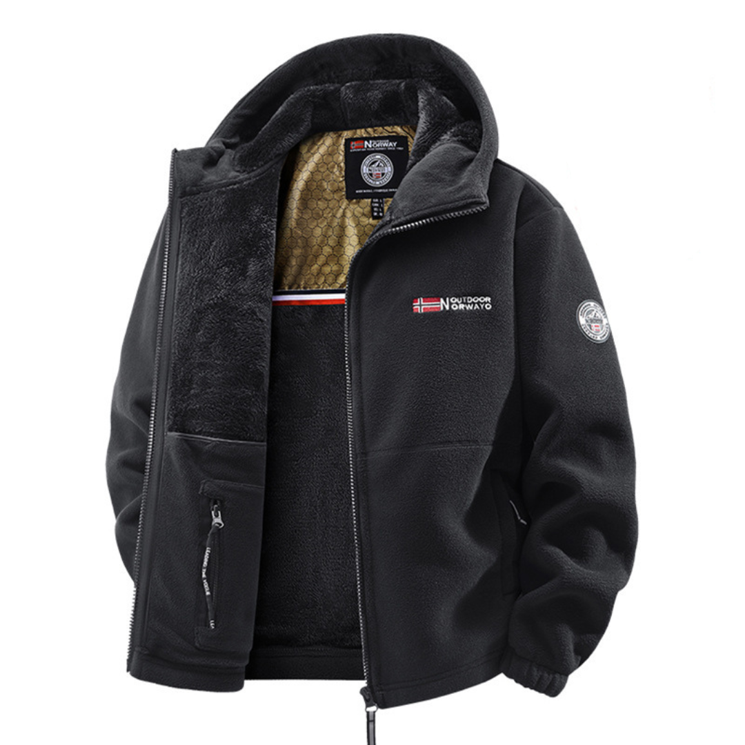 Chaqueta Hombre Invierno Termica Cortaviento Impermeable