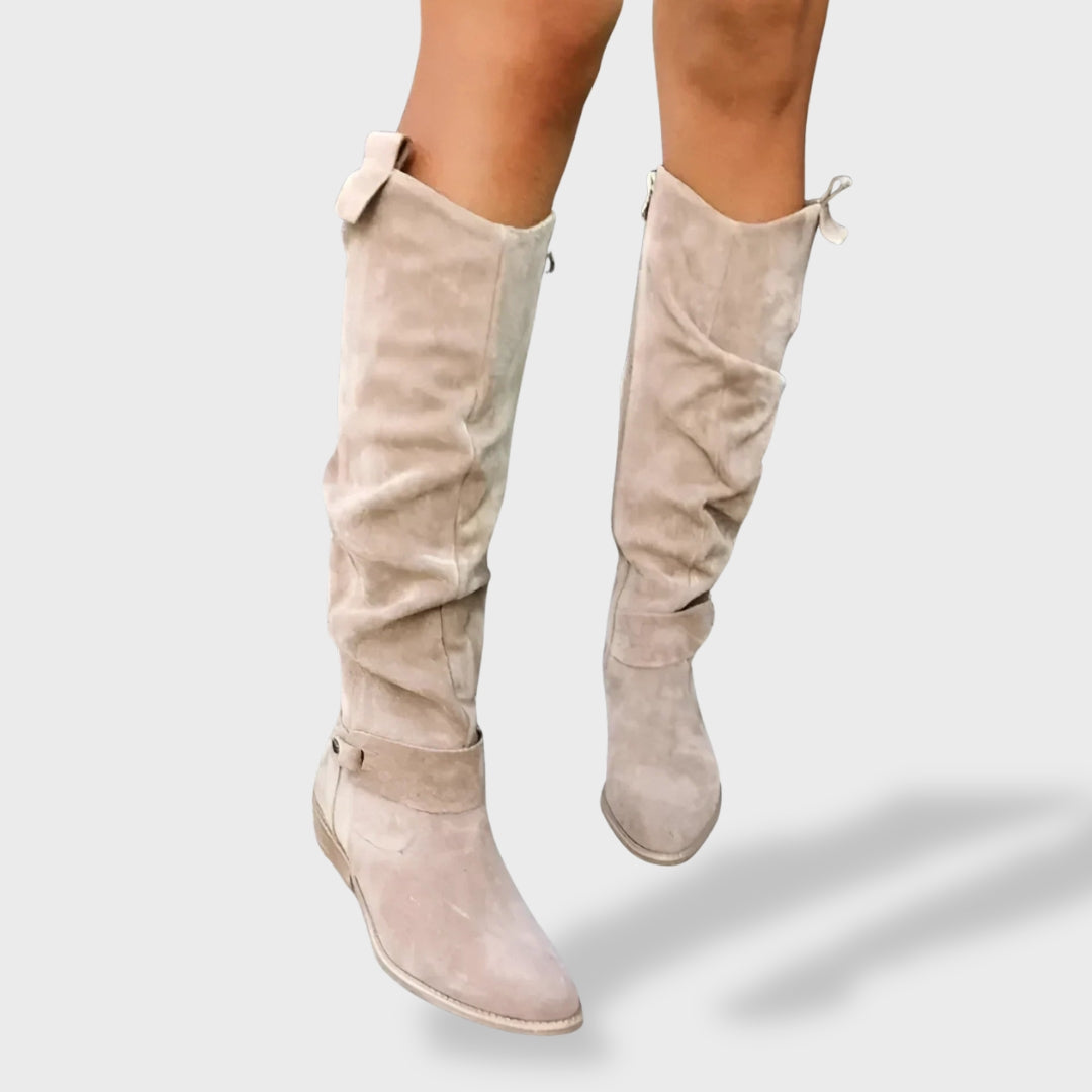 Botas Mujer de Piel Calidad Alta Estilo Elegante