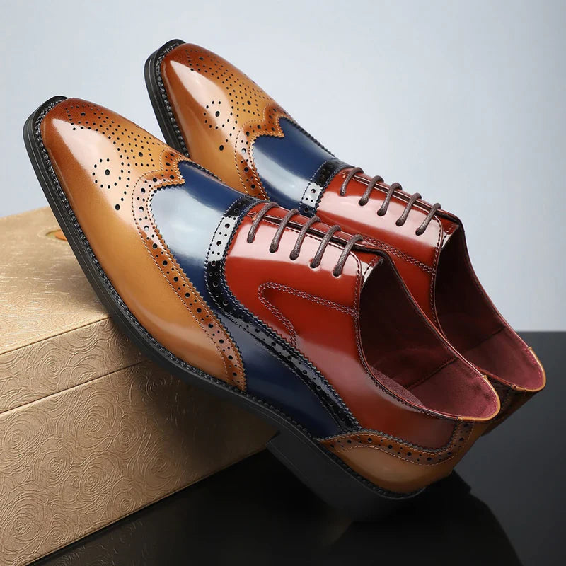 Zapatos Hombre Brogue Estilo Vintage Clásicos