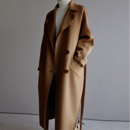 Trench Coat Mujer Ligero Ajuste Clásico