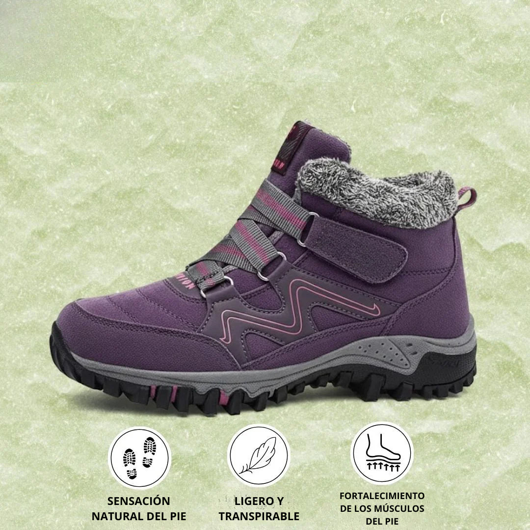 Botas Mujer Nórdicas Impermeables Ajuste Cómodo