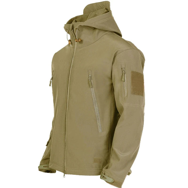 Chaqueta Hombre Impermeable Supervivencia Exterior Resistente