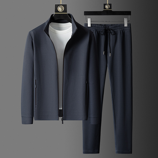 Chándal Hombre con Cremallera y Pantalón con Cordón Entallado - Mavetta
