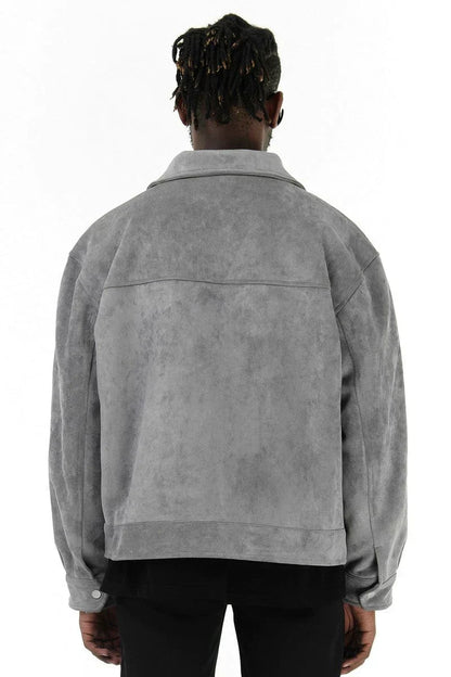 Chaqueta Utility Hombre con Cremallera Estilo Casual