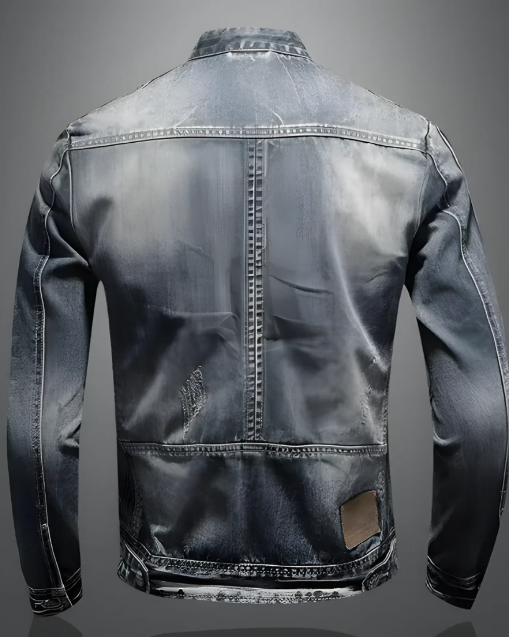 Chaqueta Vaquera Hombre Algodón Ajuste Cómodo Clásico