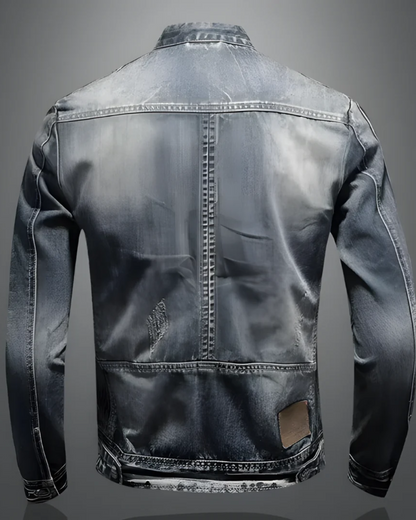 Chaqueta Vaquera Hombre Algodón Ajuste Cómodo Clásico