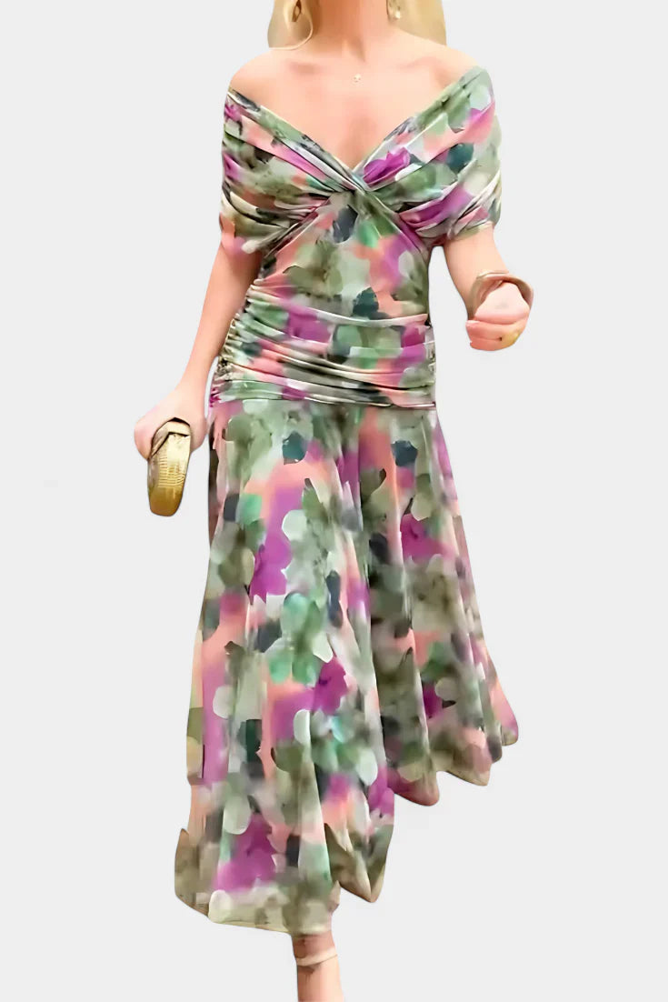 Vestido Mujer Floral Ligero Elegante