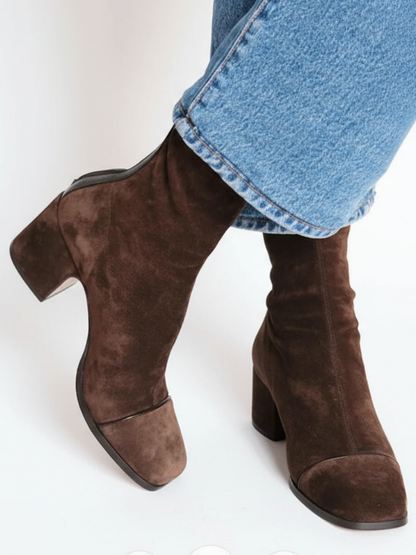 Botas mujer Tacón bajo Diseño casual cómodo diario - Mavetta