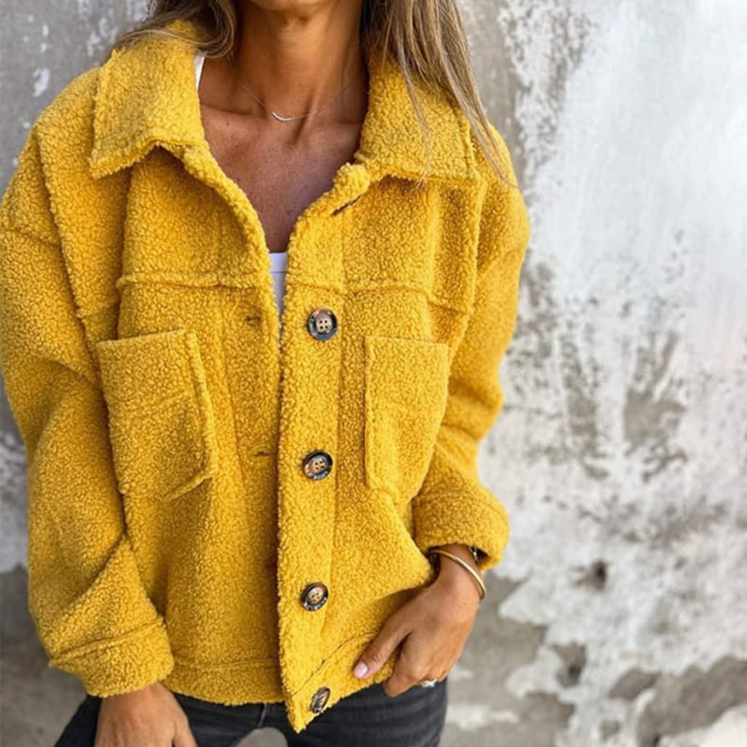 Abrigo Mujer de Otoño Estilo Elegante