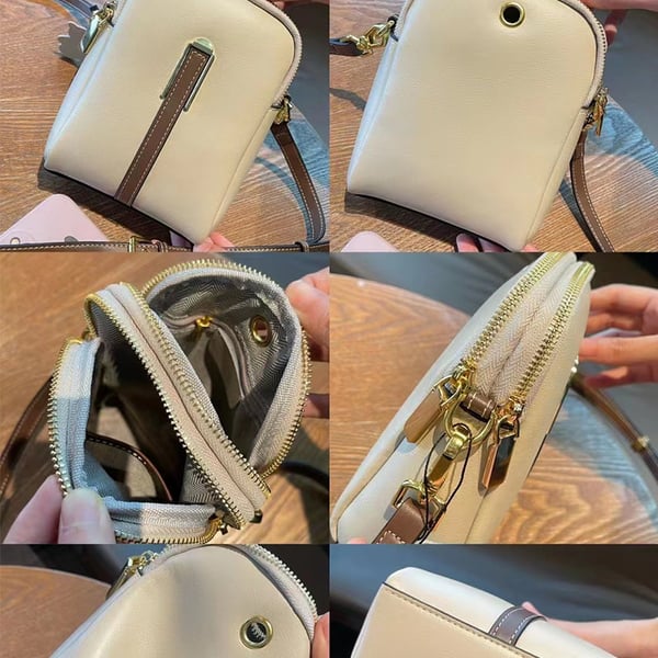 Bolso bandolera mujer ligero compacto ajustado