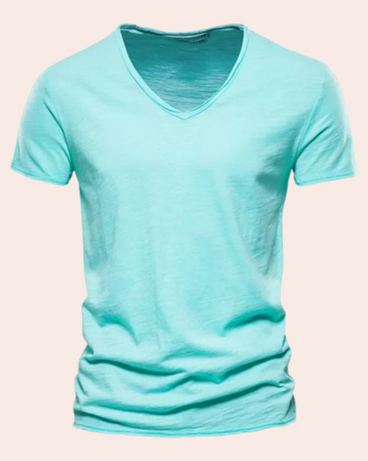 Camiseta Hombre Algodón Ligera Verano