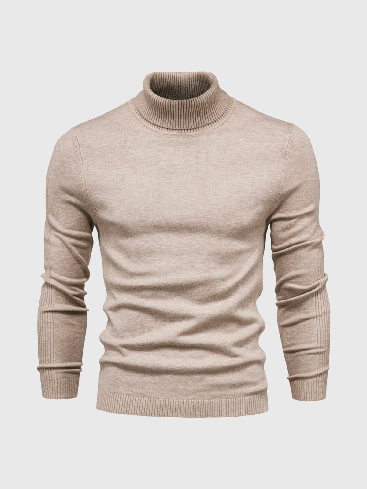 Jersey hombre Cuello alto Slim fit Ajustado