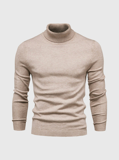 Jersey hombre Cuello alto Slim fit Ajustado