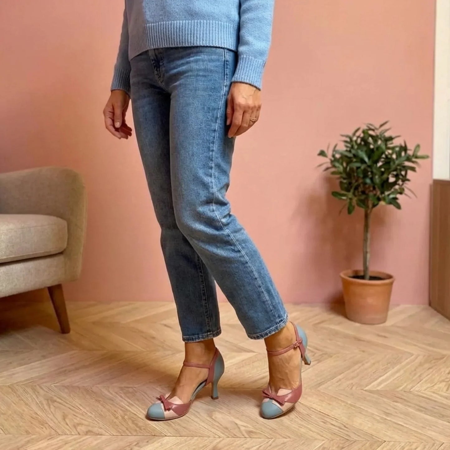 Sandalias Mujer Vintage Comodas Ajuste Diario