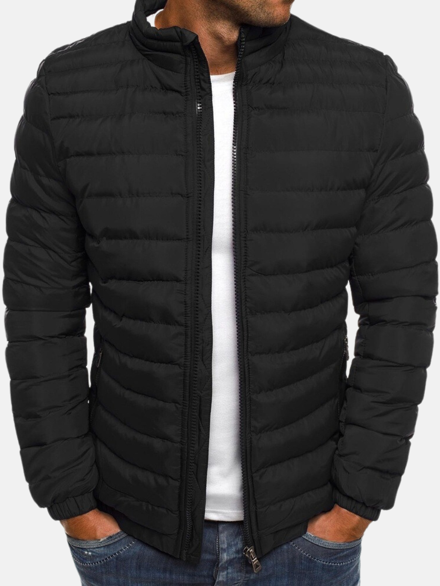 Chaqueta Puffer Hombre Casual Acolchada - Mavetta