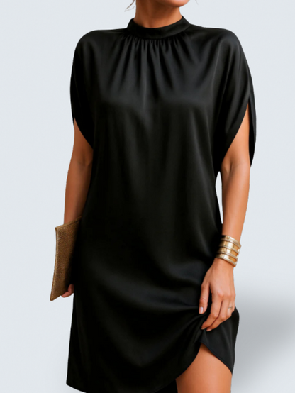 Vestido mujer elegante Drapeado Suave Corte Favorecedor - Mavetta