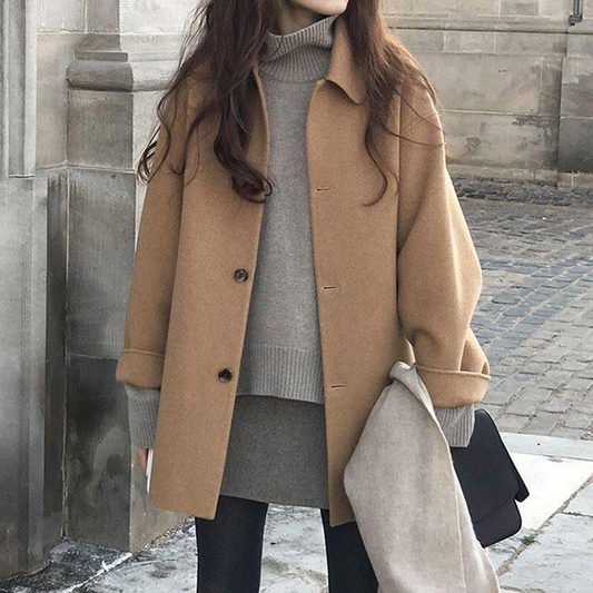 Abrigo Largo Mujer Invierno Ajuste Clásico - Mavetta