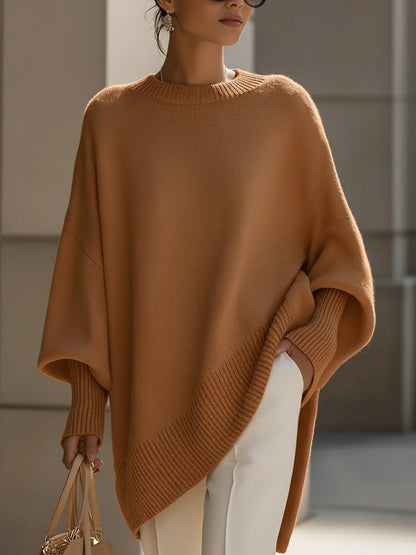 Jersey Mujer Sofisticado Oversize Ajuste Amplio