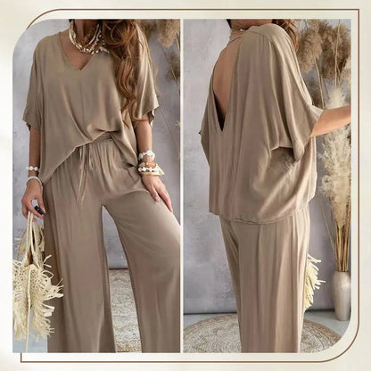 Conjunto Casual Mujer Holgado Algodón