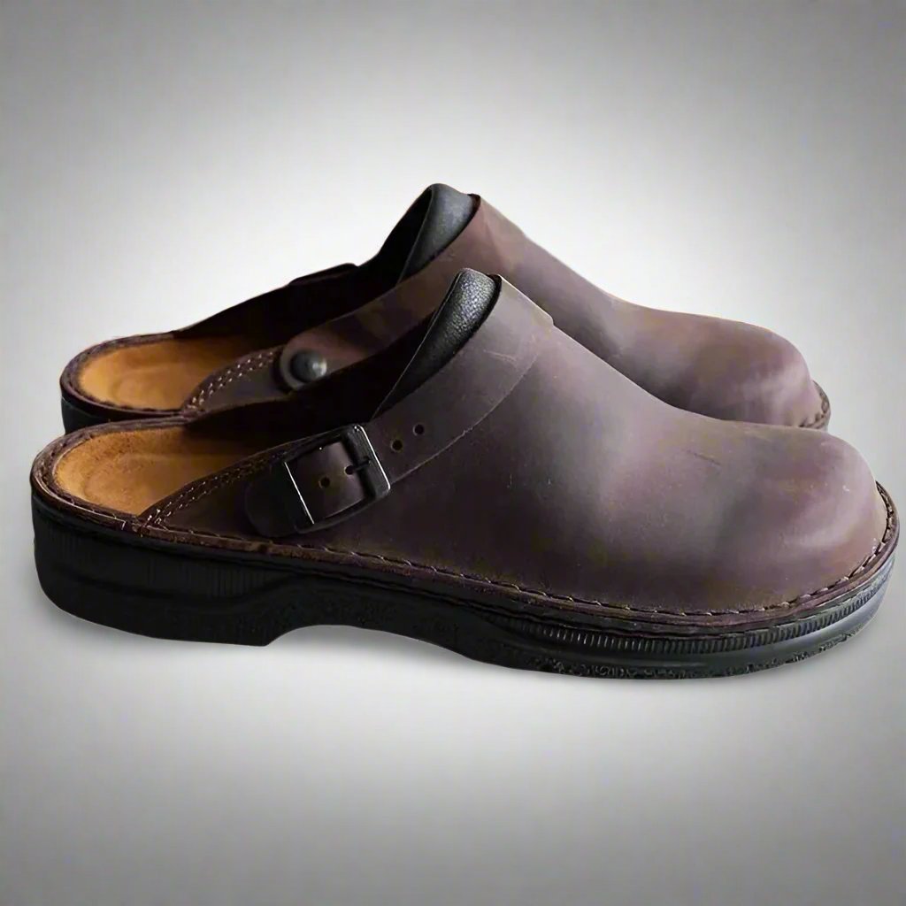 Zapatillas ortopédicas mujer de piel diseño cómodo