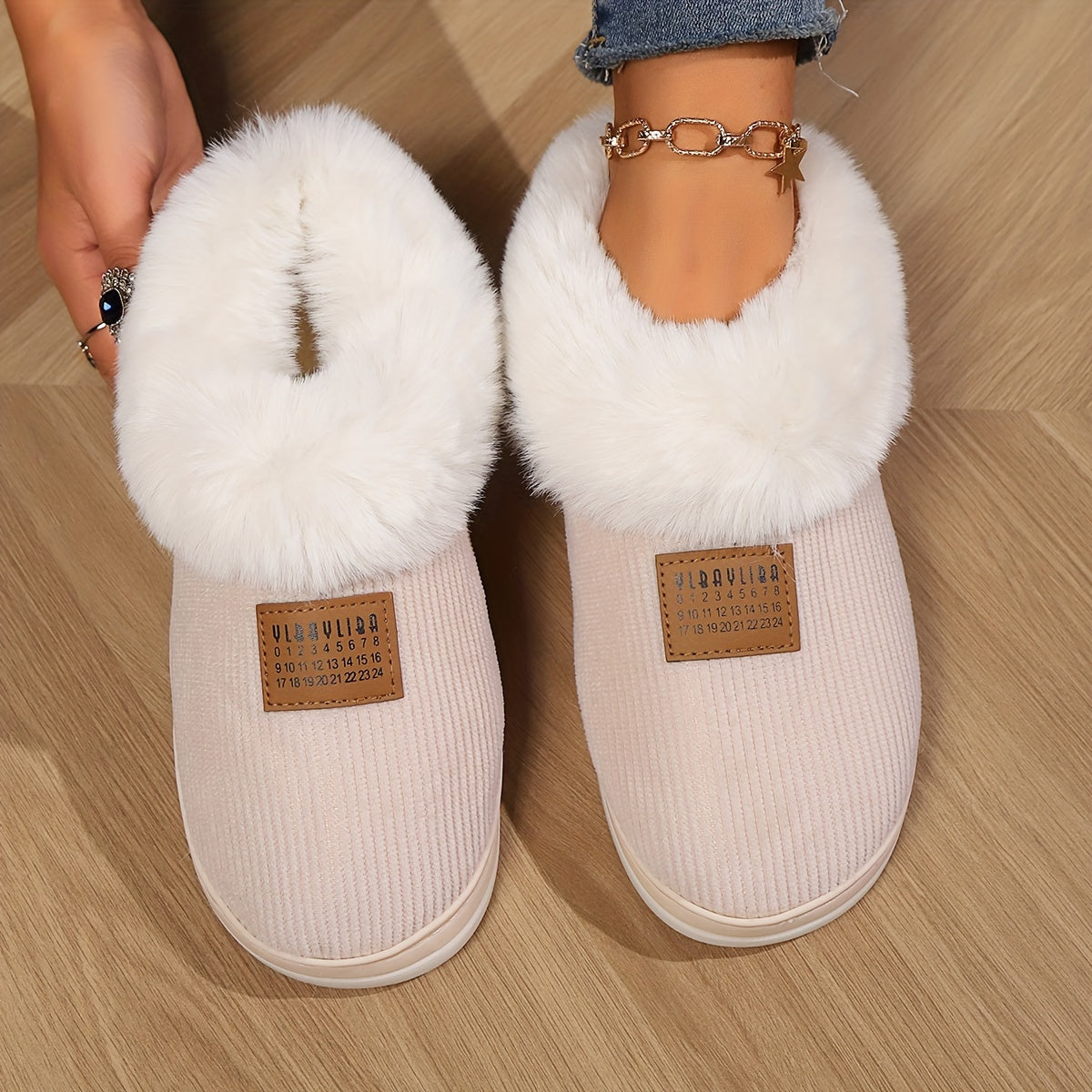 Zapatillas Mujer Forradas Piel Sintética Ajuste Confort - Mavetta