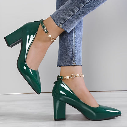 Zapatos Tacón Mujer Suela Ergonómica Cómodos