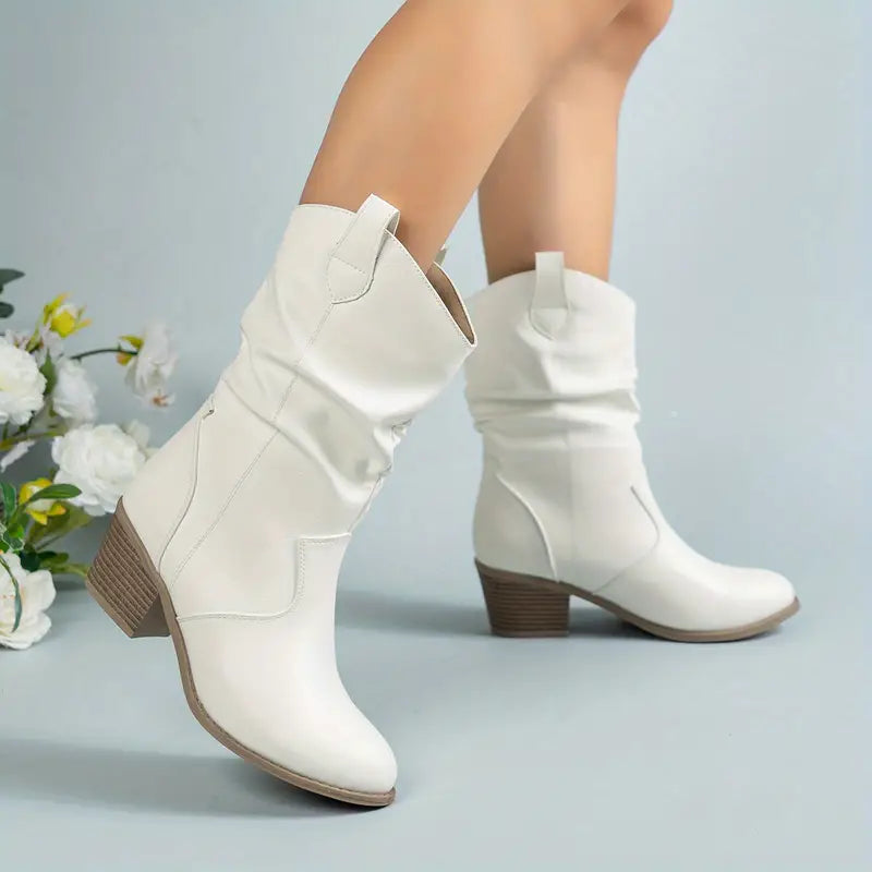 Botas Mujer de Cuero con Diseño Elegante