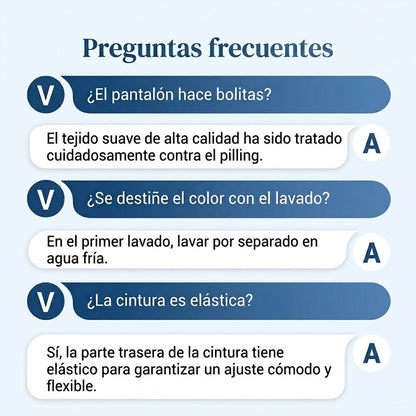 Pantalón recto Mujer con botones laterales y rayas