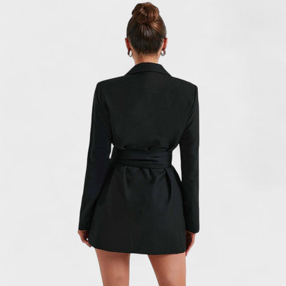 Vestido Blazer Mujer Corte Recto