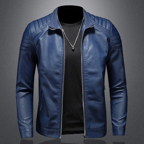 Chaqueta bomber hombre con cremallera completa estilo casual
