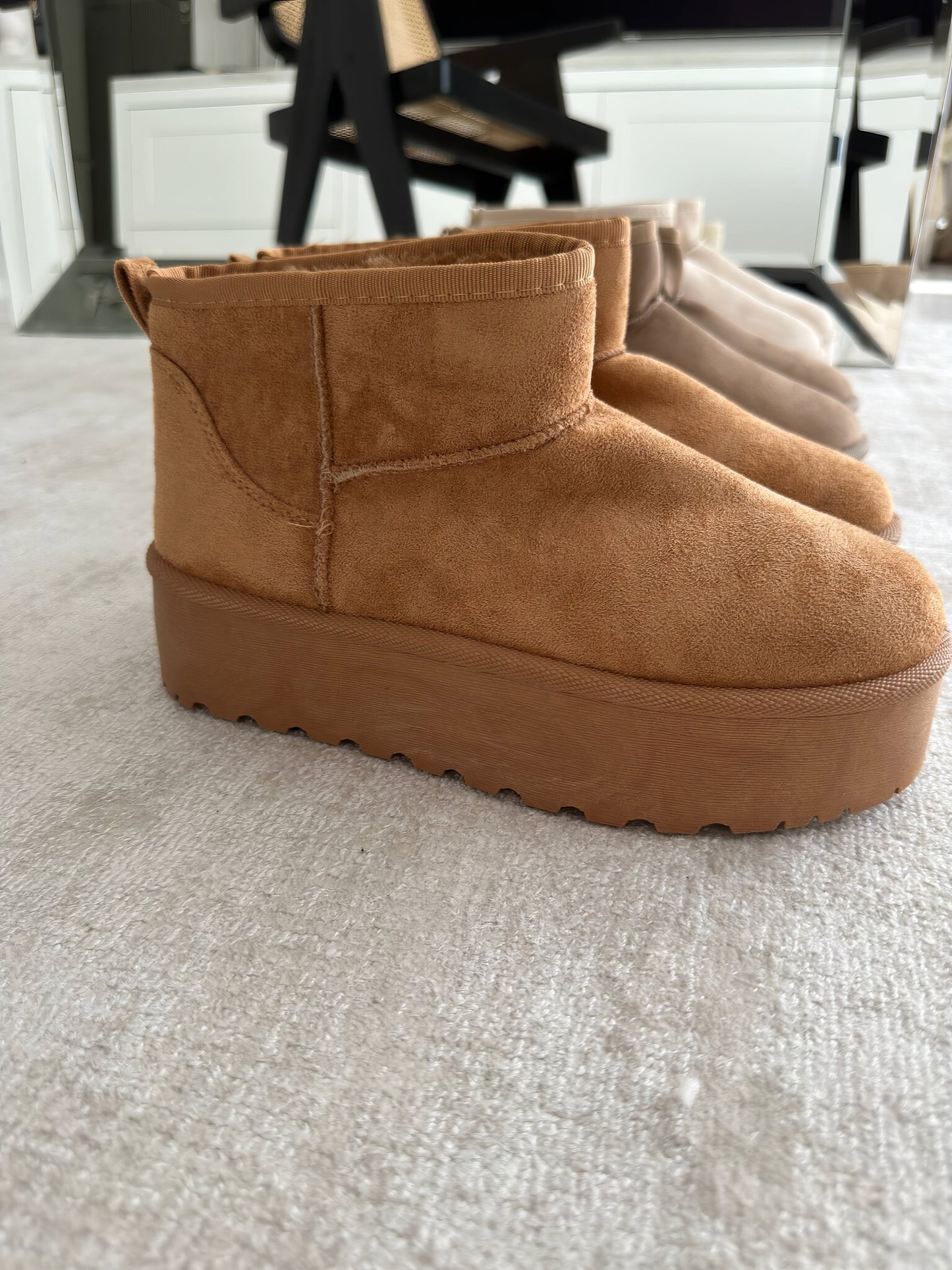 Botines Plataforma Mujer Suela Gruesa