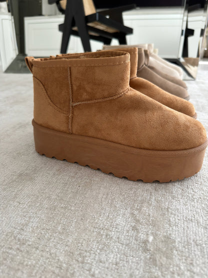 Botines Plataforma Mujer Suela Gruesa