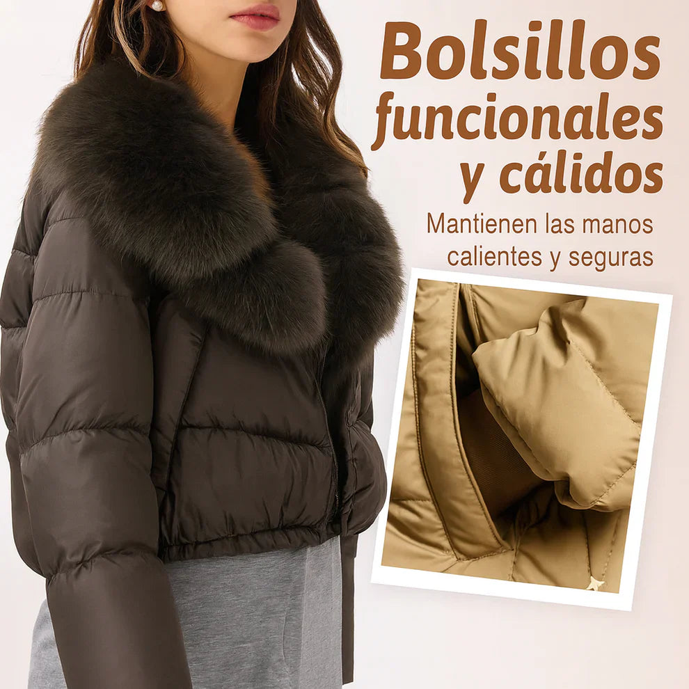 Chaqueta corta Mujer estilo moderno