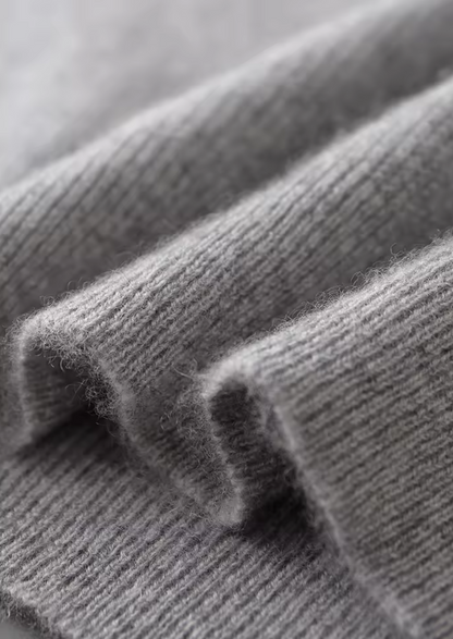 Chaleco Hombre Lana Merino Punto Cuello Redondo Jacquard