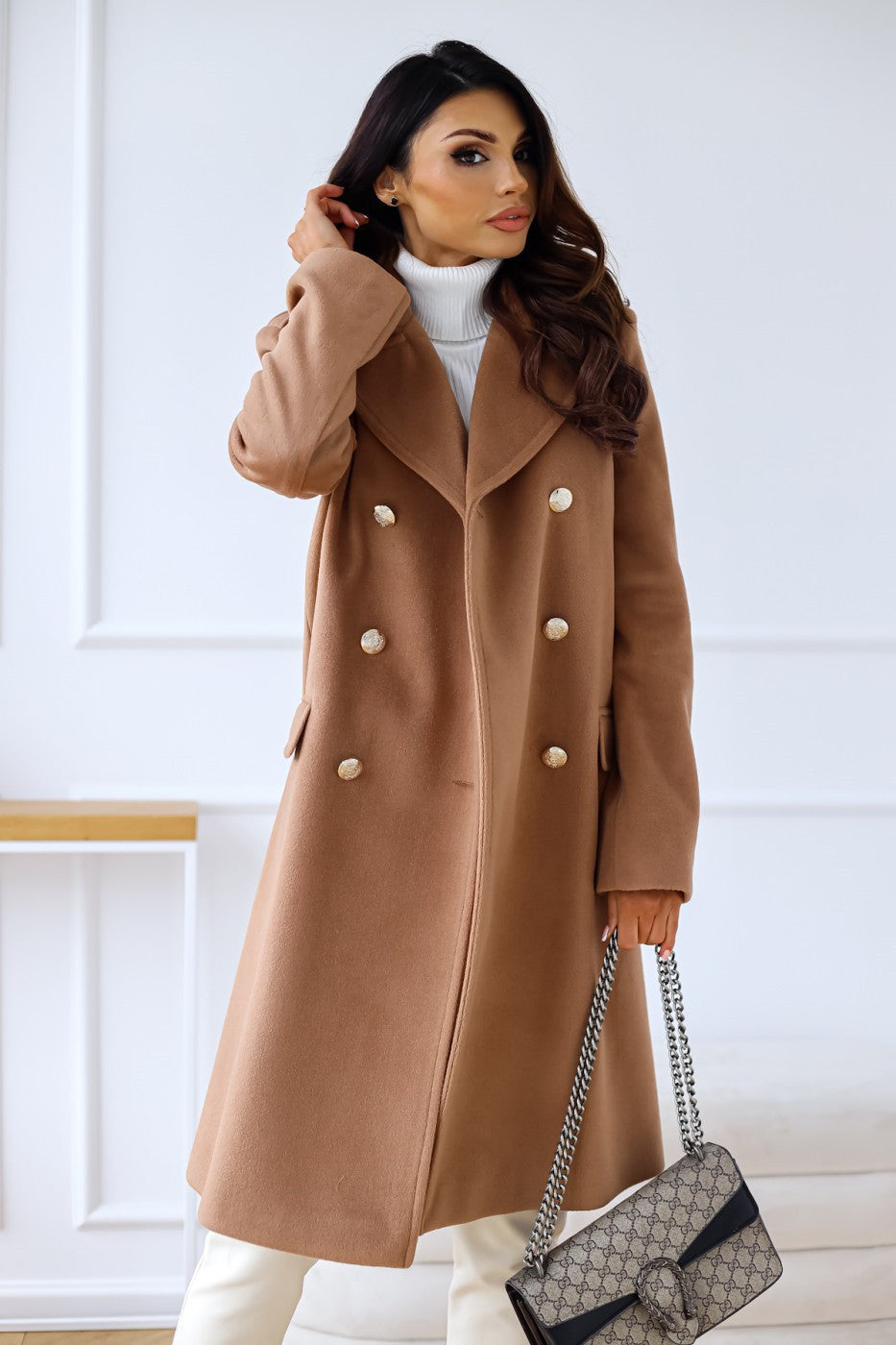 Abrigo Mujer de Invierno Ajuste Clasico