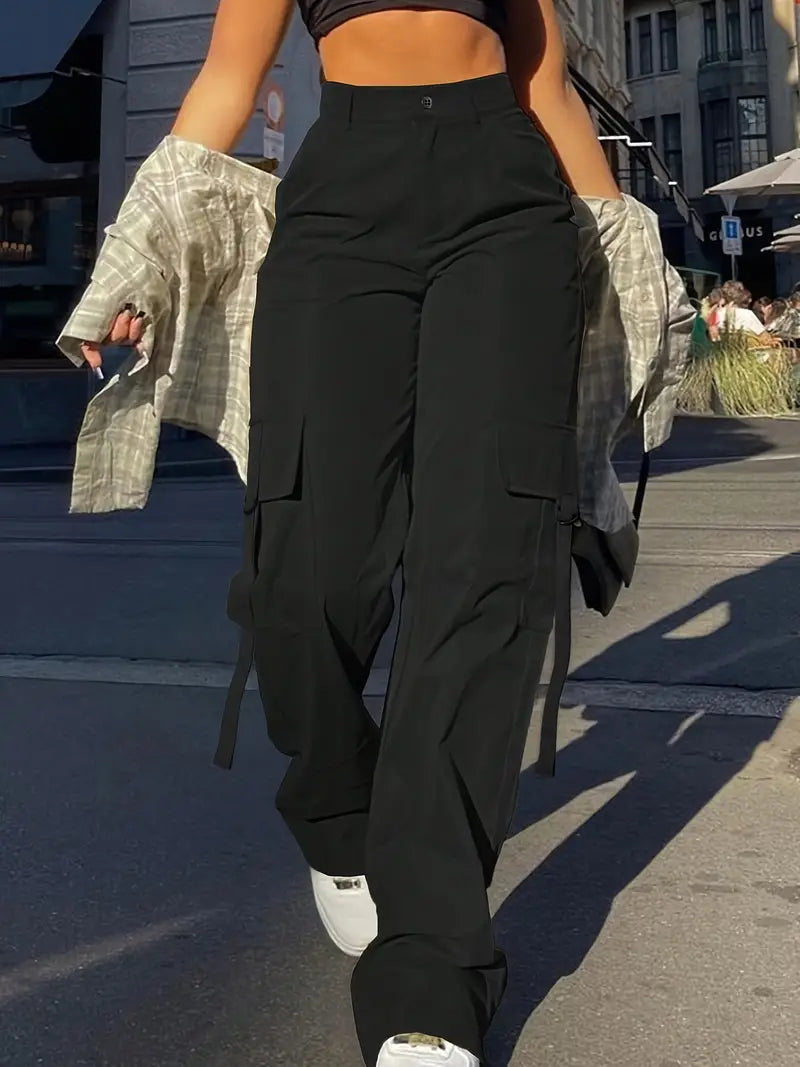 Pantalones Cargo Mujer Algodón Ajuste Estiloso - Mavetta