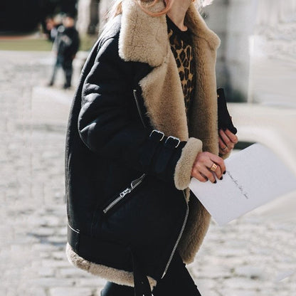Chaqueta Mujer Gruesa Invierno Talla Grande Ajuste Comodo