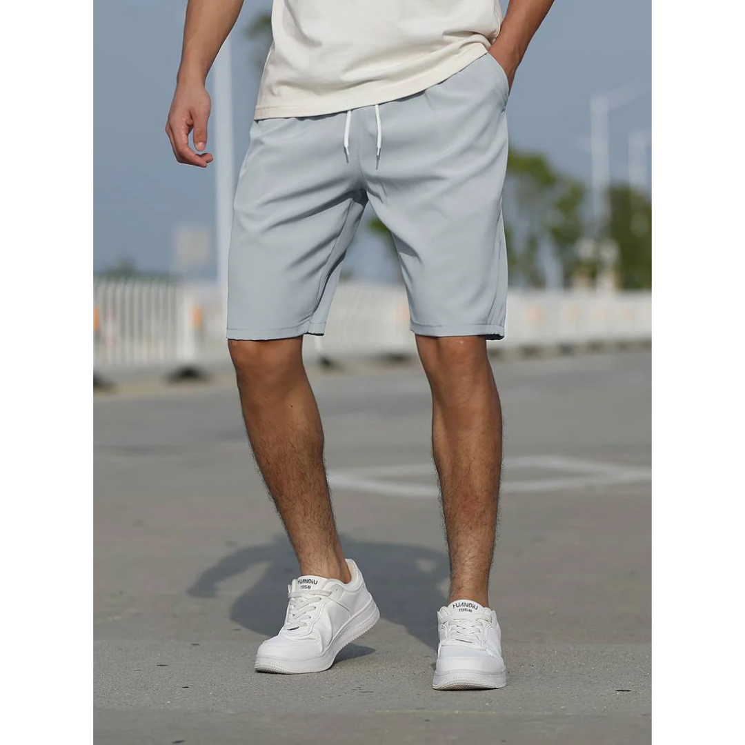 Bermudas Hombre Algodón Cómodas Ajuste Casual