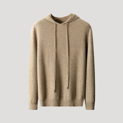 Jersey Hombre de Cachemir con Capucha Primavera - Mavetta