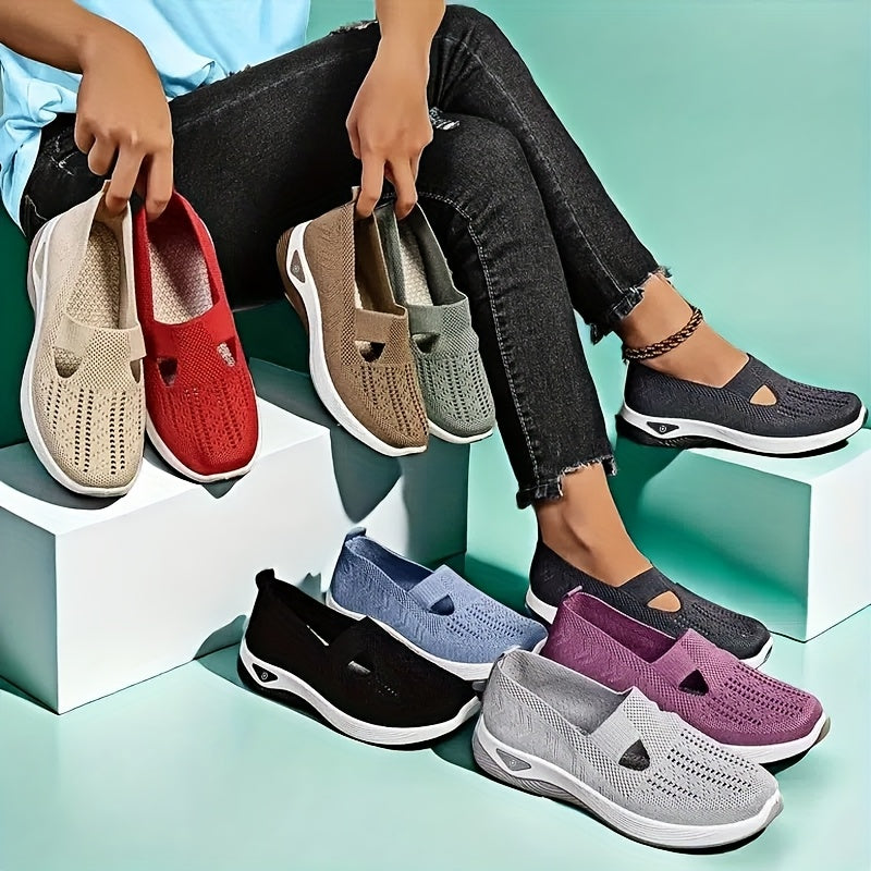 Zapatillas Mujer Livianas con Soporte Ortopédico Uso Diario