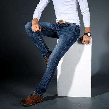 Pantalones vaqueros hombre stretch ajuste cómodo - Mavetta