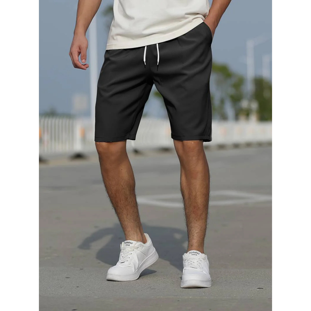 Bermudas Hombre Algodón Cómodas Ajuste Casual