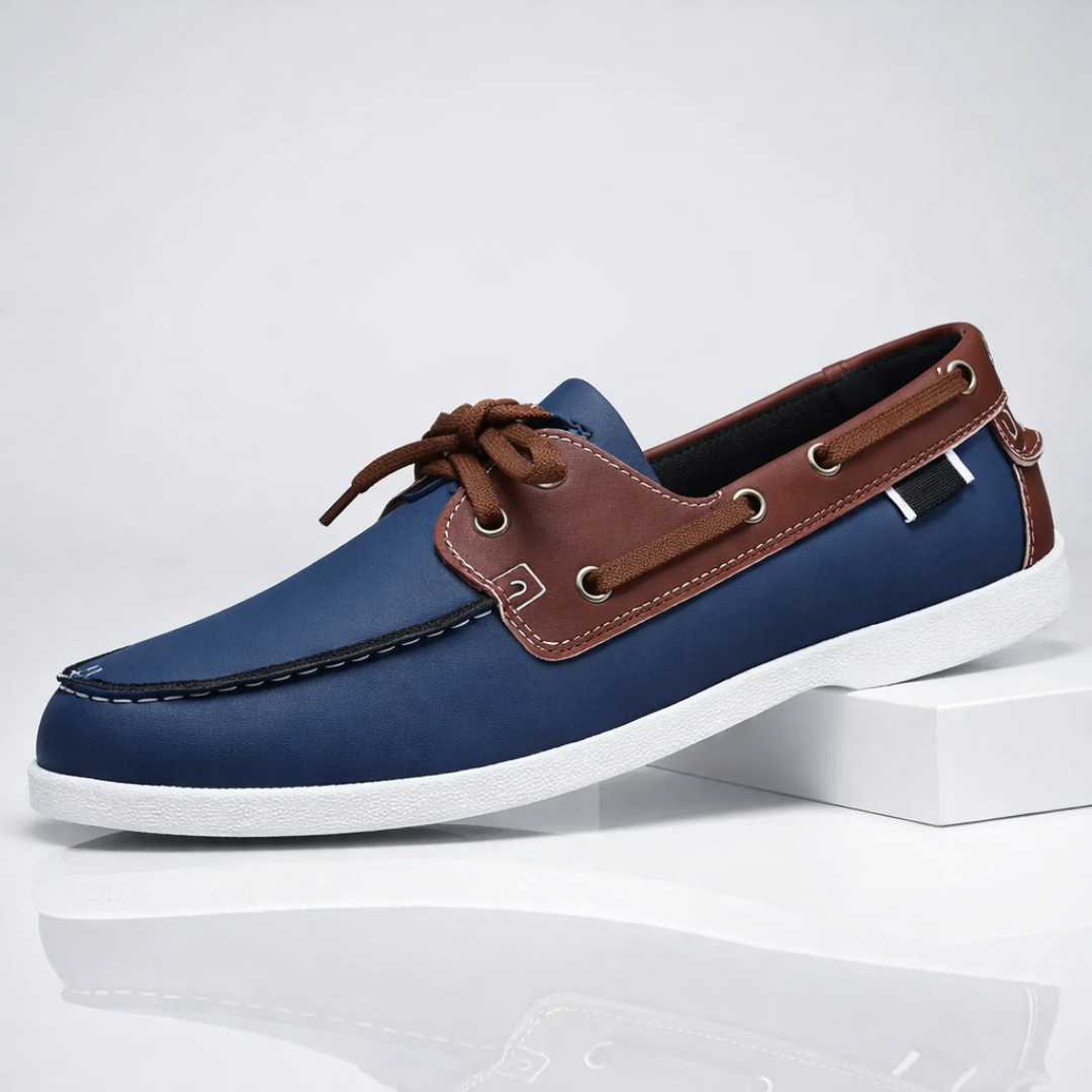 Mocasines Hombre de Lona Suela de Goma Estilo Slip-On - Mavetta