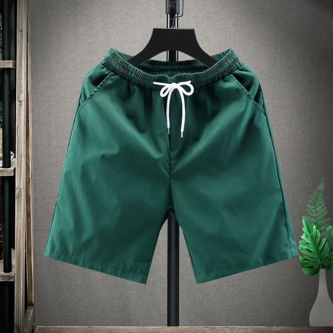 Bermudas Hombre Algodón Cómodas Ajuste Casual