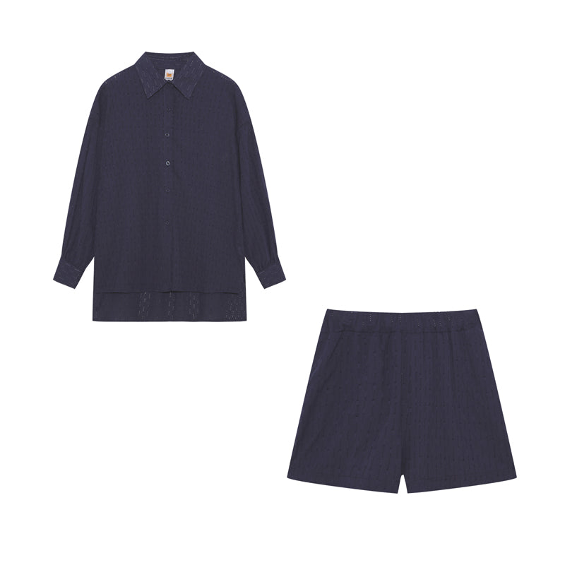 Conjunto Veraniego Mujer Blusa Fluida y Short Ligero