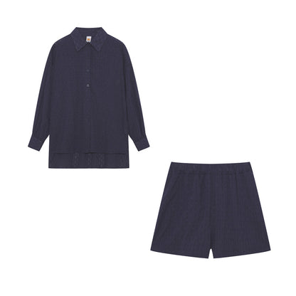 Conjunto Veraniego Mujer Blusa Fluida y Short Ligero