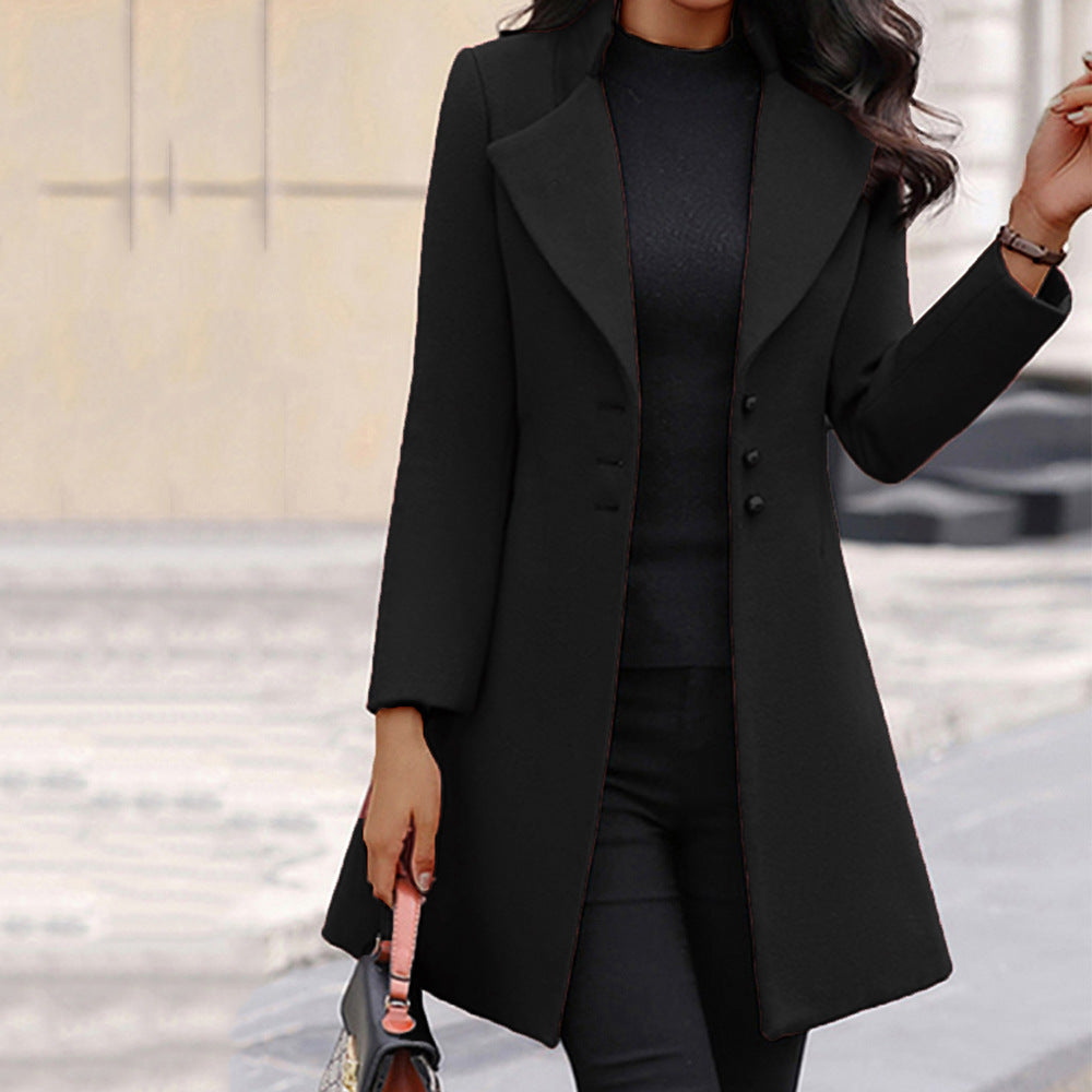 Abrigo Invierno Mujer Clásico Ajuste Regular - Mavetta