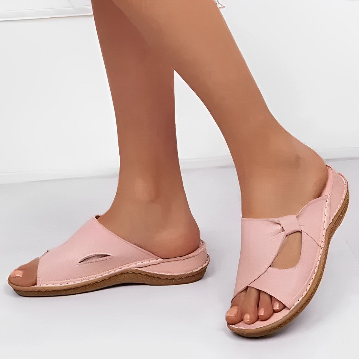 Sandalias Mujer Abiertas Banda Suave Comoda
