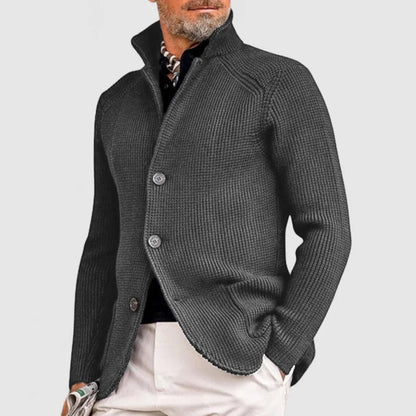 Chaqueta Hombre de Punto Diseño Clásico Ajuste Moderno